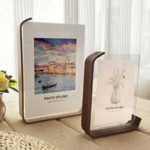 Acrylic Wooden Photo Frame A4 10X15cm 15X20cm Frame Calendar Double-sided Frame Photo Frames For Wedding Party Picture Frame